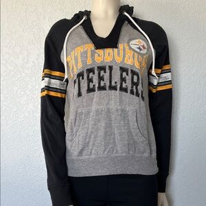 Pittsburgh Steelers Women’s Hoodie Small Bling NFL Fashion Top
